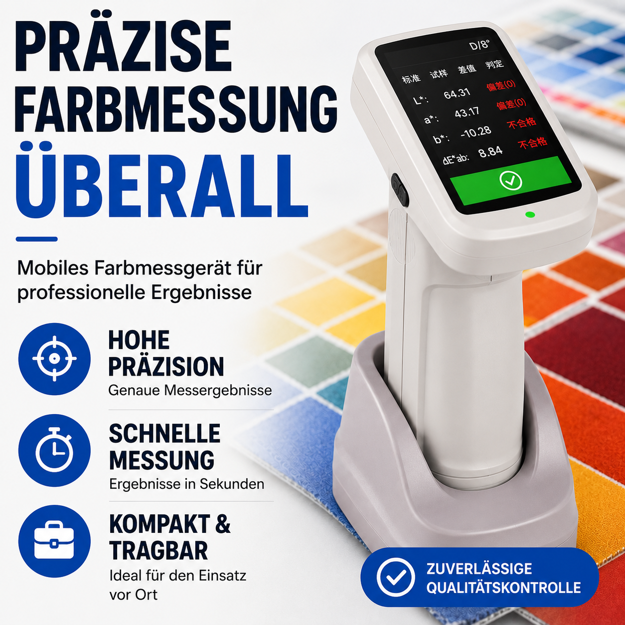 Professionelles Farbmessgerät